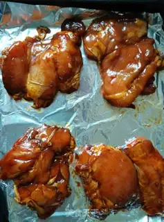 Make Handmade oatmeal chicken leg step 9