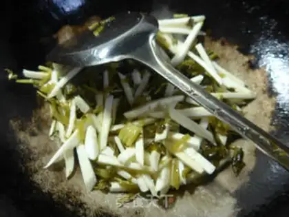 Make Snow pickle is white and fired step 5