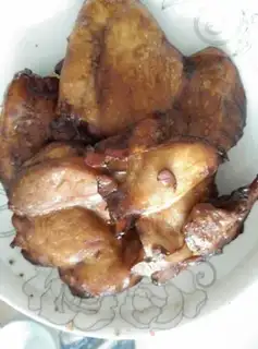Make Handmade oatmeal chicken leg step 10