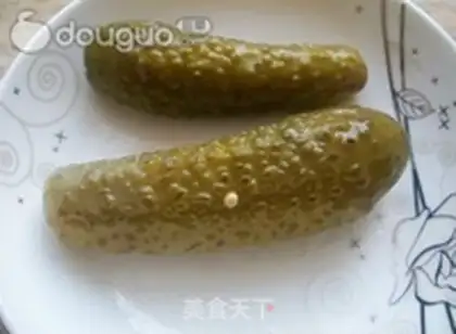 Make Sour cucumber sushi step 0