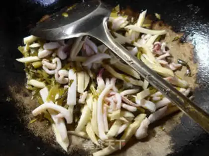 Make Snow pickle is white and fired step 8