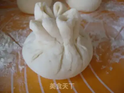 Make Yellow pomegranate bag step 8