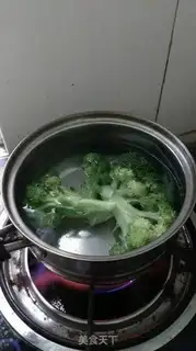Make Vegetable thin meat congee step 3