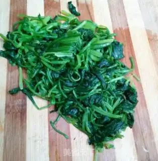 Make Coconut spinach step 0