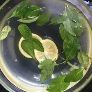 Make Lemon mint ice step 6