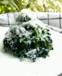 Make Coconut spinach step 2
