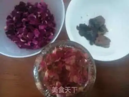 Make Panda, peach, rose bag step 0