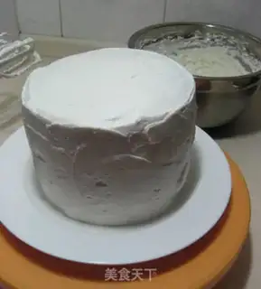 Make Roses with sponge cakes step 24