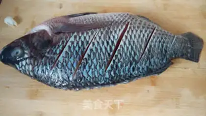 Make Crush the tilapia step 1