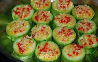 Make Garlic silk melon step 4