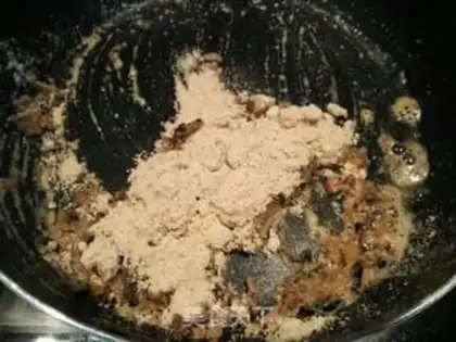 Make Black truffle cream soup step 2