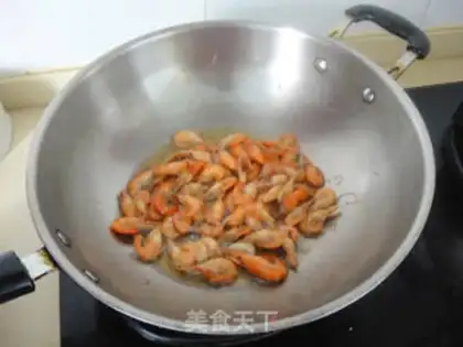 Make Shanghai oiled shrimp step 4