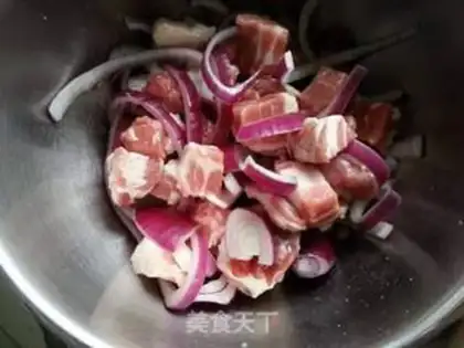 Make The lamb string step 1