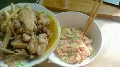 Make Chicken bun step 6