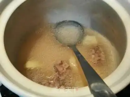 Make Black truffle cream soup step 4
