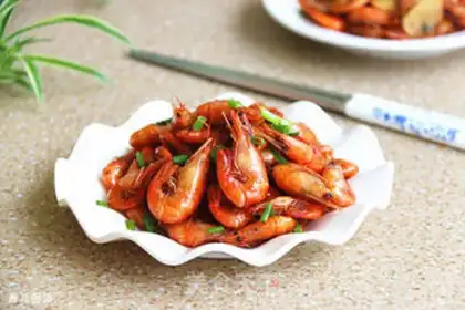 Make Shanghai oiled shrimp step 9