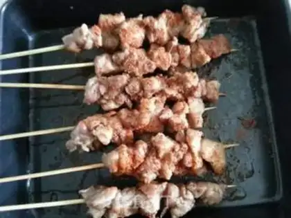 Make The lamb string step 7