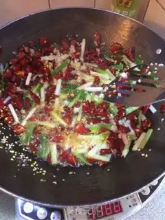 Make Spicy chicken step 7