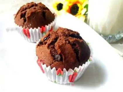 Make Chocolate cupcakes step 8