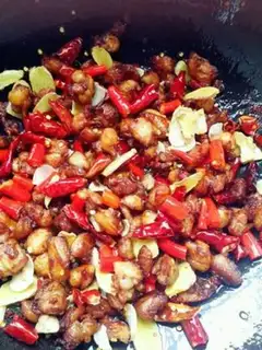 Make Spicy chicken step 10