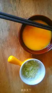 Make Egg sauce step 1