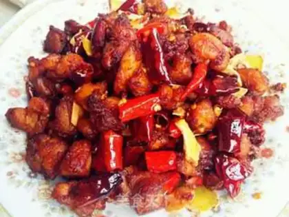 Make Spicy chicken step 12