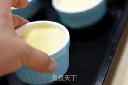 Make Caramel pudding step 5