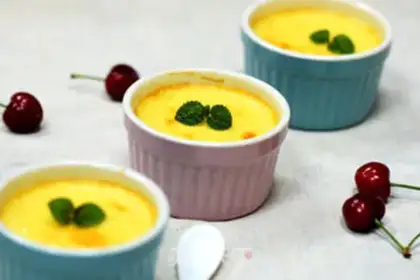 Make Caramel pudding step 7