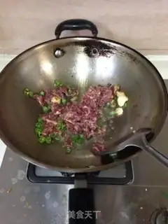 Make Beef fried white step 6
