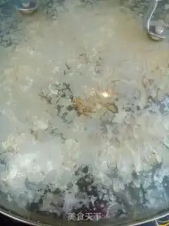 Make Cream of iced popcorn step 1