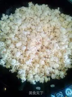 Make Cream of iced popcorn step 2