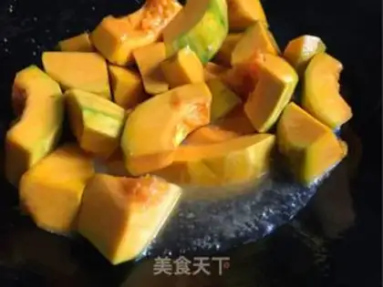 Make Pumpkin with garlic step 5