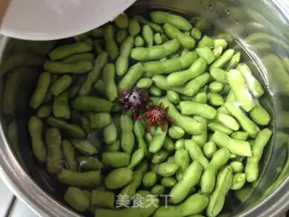Make Salt-water beans step 3
