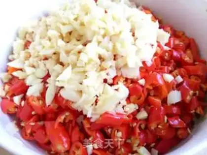 Make Cut the chili step 1