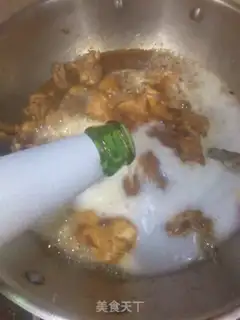 Make Fresh chicks and mushrooms step 3