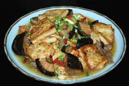 Make Pork mushroom tofu step 5