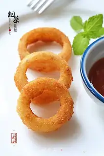 Make Onion rings step 8