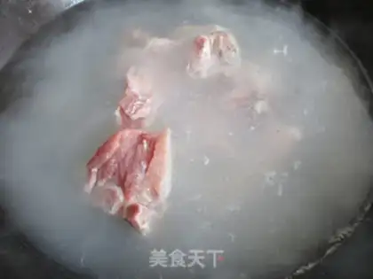 Make Pink skin ribs step 1