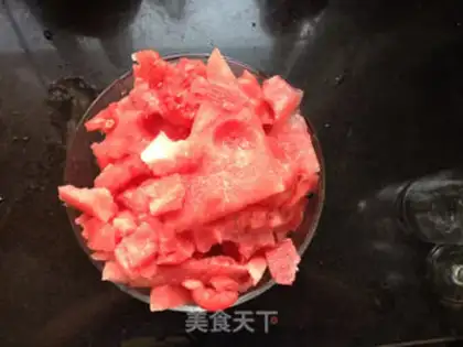 Make Cool watermelon juice step 1