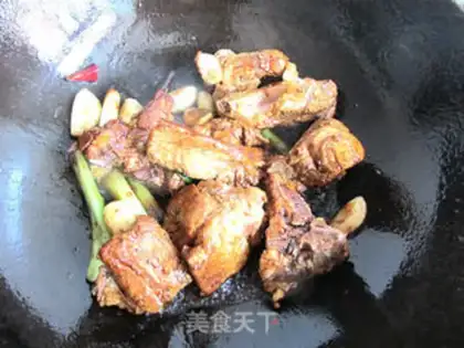 Make Pink skin ribs step 5