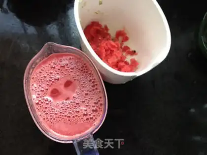 Make Cool watermelon juice step 4