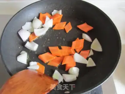 Make Curry chicken bouquets step 3
