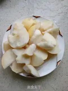 Make Orange pear juice step 2