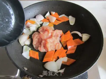 Make Curry chicken bouquets step 4
