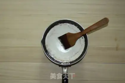 Make Black chocolate ice cream step 2