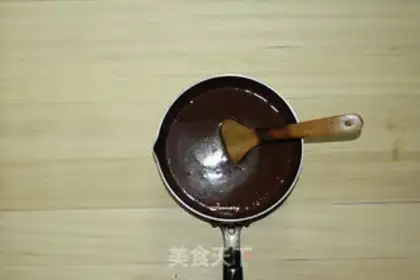 Make Black chocolate ice cream step 3