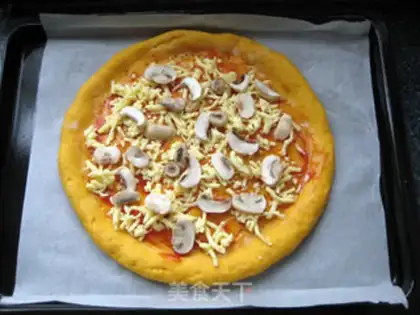Make Pumpkin pie, bacon pizza step 4