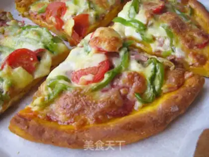 Make Pumpkin pie, bacon pizza step 10