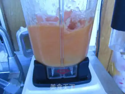 Make Pure papaya juice step 4