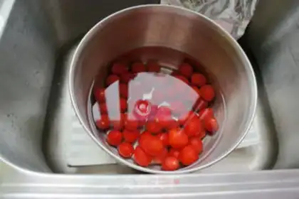 Make Oiled tomatoes step 0